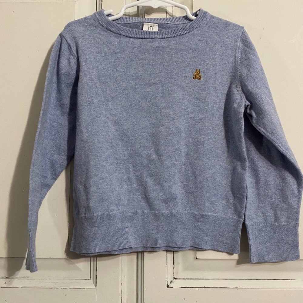 Baby Gap | light blue crewneck sweater | size 5